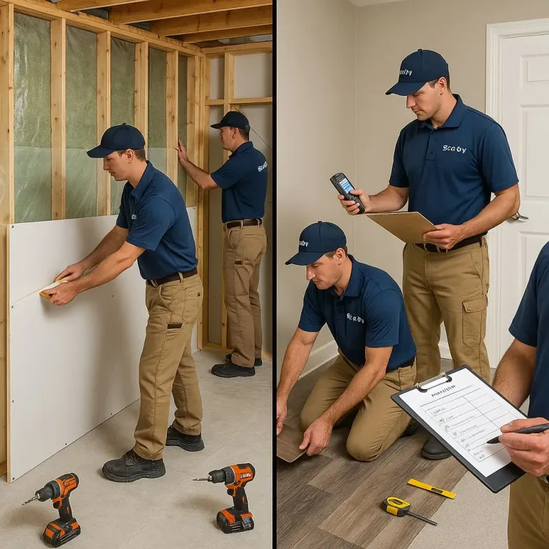 Repairs and Reconstruction process in Hampton Beach, NH
